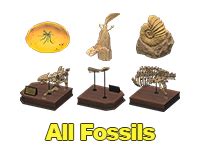 animal crossing fossils for sale.